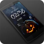 Logo of Halloween Spooky Digital Clock android Application 